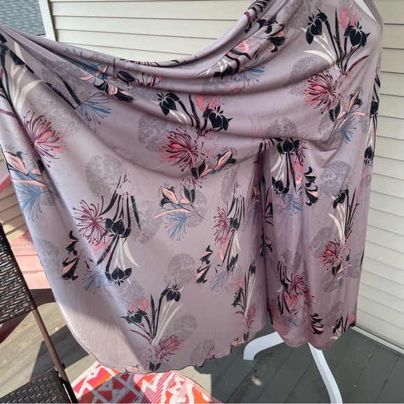 BIBA Floral Cape Dress Size 20 - Picture 5 of 11